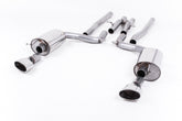 Milltek Audi RS6 C6 5.0 V10 BITURBO QUATTRO (2008 to 2010) Non Cat-back Exhaust Resonated (Louder) Dual-Oval
